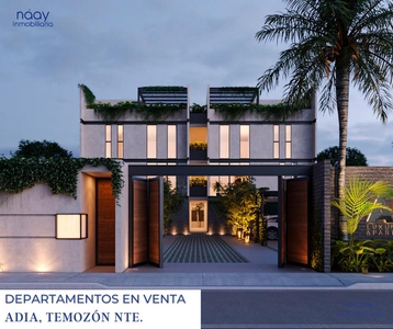 Venta de departamentos en Adia Luxury Apartaments, Mérida Yucatán. NPE-399