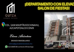 Departamento en Venta - CENTLALPAL al 178 SAN MARTIN XOCHINAHU AZCAPOTZALCO CDMX, Azcapotzalco