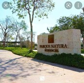 Terreno venta Privada Parque Natura, Cholul, Merida