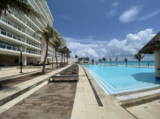 doomos. departamento venta vista al mar y laguna con acceso a la playa en cancun , zona hotelera