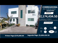 Doomos. REMATE!! $2,338,474 HERMOSA GRAN CASA EN CORREGIDORA
