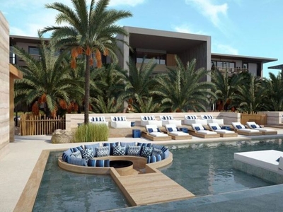 Condominio con vista al mar, en residencial de lujo con club de playa, spa