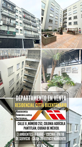 Departamento En Residencial Citta Bicentenario, Ciudad De México